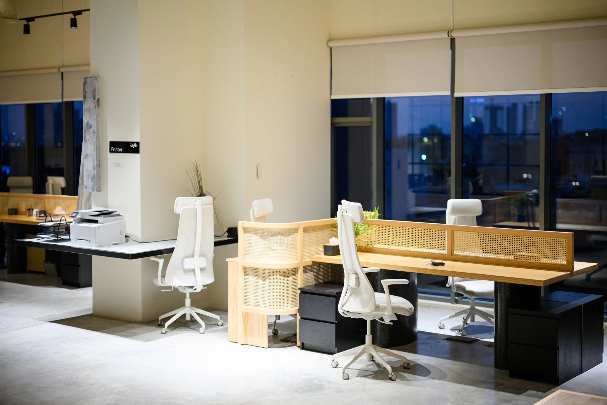 Modern office lobby representing Tawreed's professional business environment